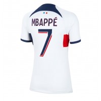 Paris Saint-Germain Kylian Mbappe #7 Auswärtstrikot Frauen 2023-24 Kurzarm